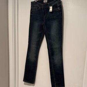 Aeropostale Women's Deep Indigo Skinny Jeans